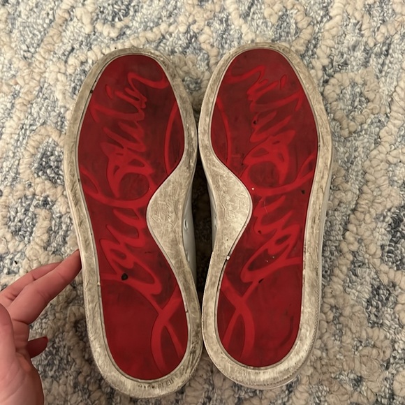 Christian Louboutin Louis Junior Spikes Cap Toe Sneakers - Picture 7 of 9